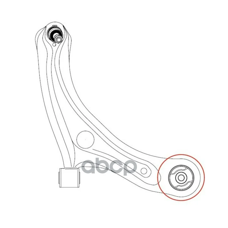 Сайлентблок Mazda MPV 99-06 GV0740 CTR - миниатюра 2