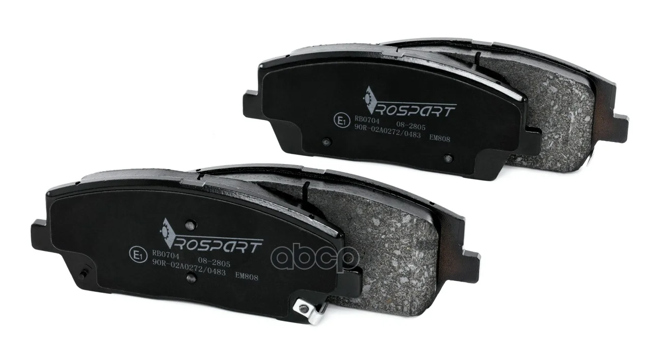 КОЛОДКИ ТОРМОЗНЫЕ RB0704 ROSPART - миниатюра 2