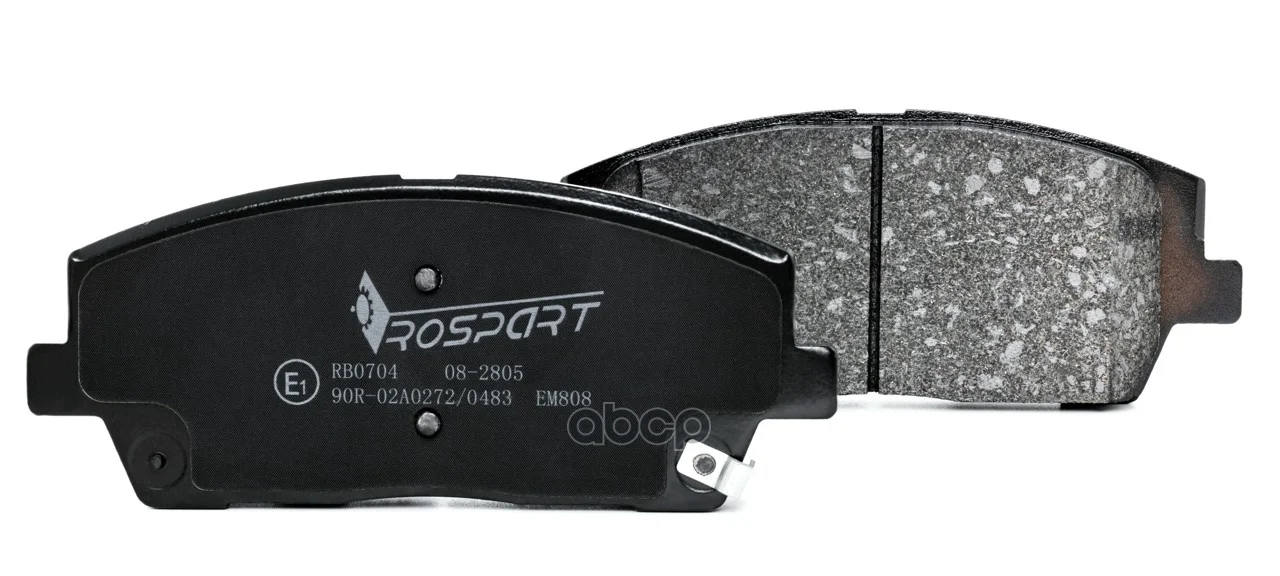 КОЛОДКИ ТОРМОЗНЫЕ RB0704 ROSPART - миниатюра 3