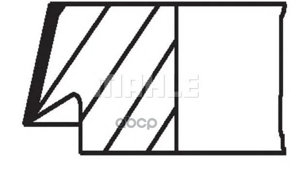 Комплект поршневых колец 081RS001040N0 - миниатюра 3