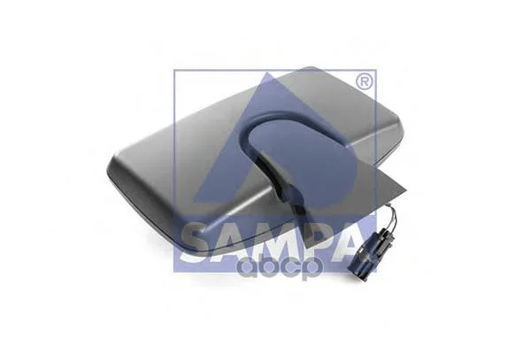 зеркало !рамповое 324x185x80 на опоре с обогр.24V - изображение 1
