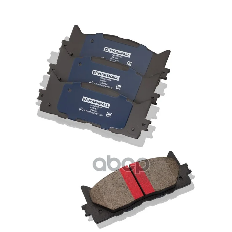 Колодки тормозные TOYOTA CAMRY передн. M2624350P - миниатюра 4