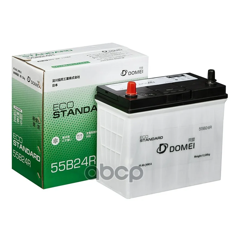 Аккумулятор DOMEI Eco STANDARD 55B24R 55B24R DOMEI - изображение 1