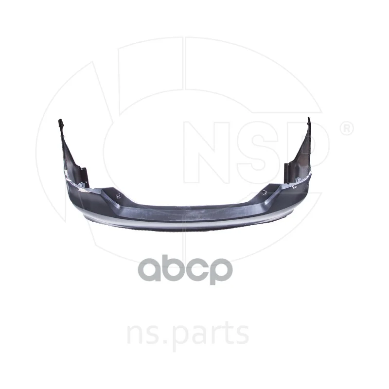 Бампер задний TOYOTA CAMRY VII 14- NSP045215906991 - миниатюра 2