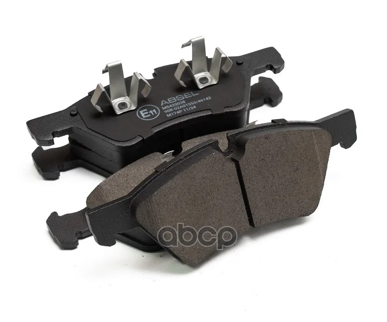 Колодки тормозные передние MS420038 ABSEL - изображение 1