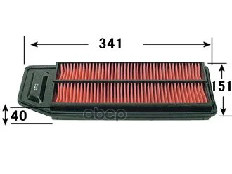 Фильтр воздушный K20A '04- A879V VIC - изображение 1