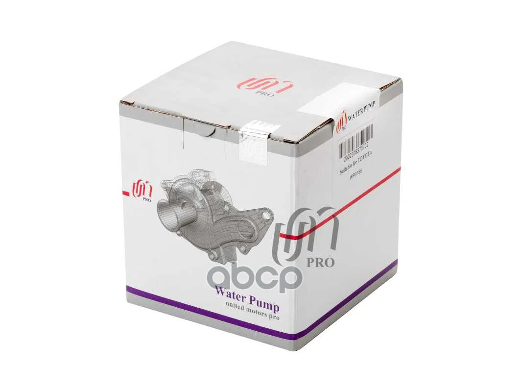 Насос водяной TOYOTA 3S WP0166 United Motors - миниатюра 8