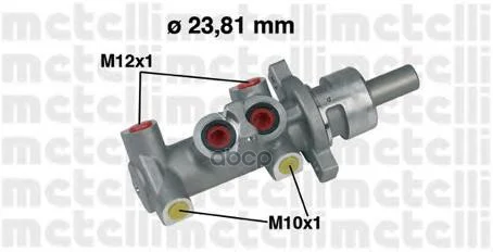 Цилиндр главный тормозной 050301 Metelli - изображение 1