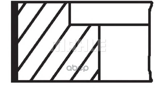 кольца поршневые! d81x1.5x1.75x3 +1.0 (1) Audi, VW - миниатюра 2