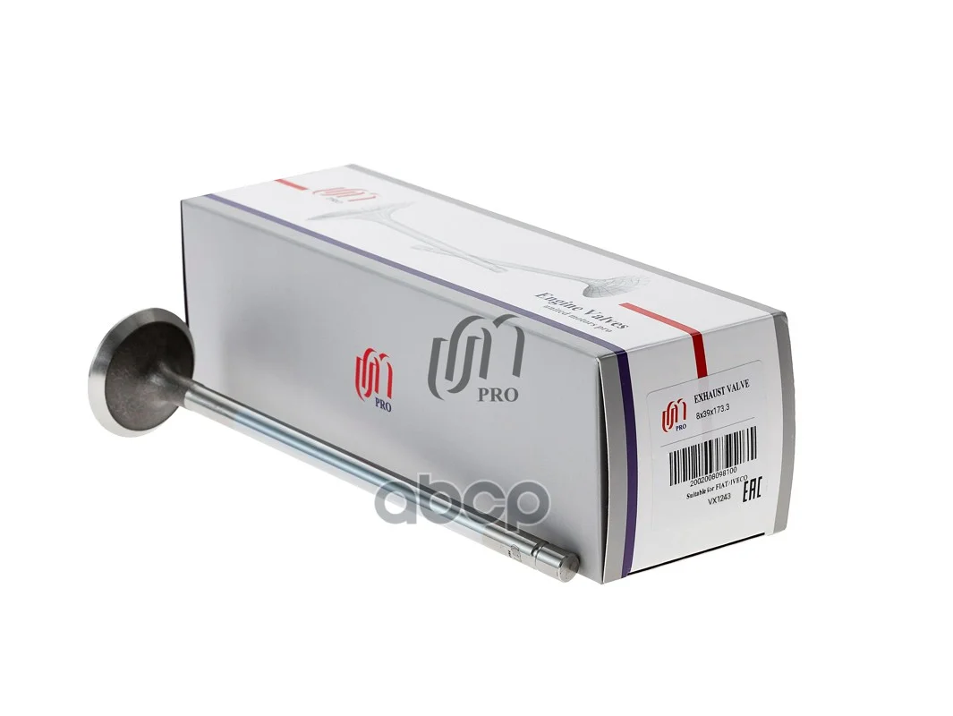 Клапан выпускной FIAT VX1243 United Motors - миниатюра 2