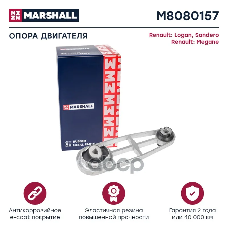 Опора двигателя RENAULT LOGAN/SANDERO/MEGANE 03- - изображение 1