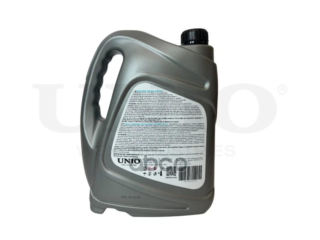 Антифриз G12 красный 5 кг LQD10002 UNIO - миниатюра 2