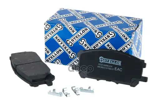 1555 000B-SX колодки дисковые передние - миниатюра 5