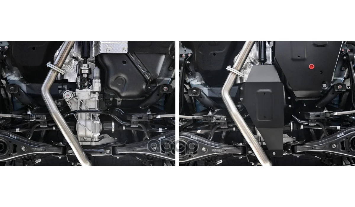 Защита GEELY ATLAS PRO 21- редуктора (крепеж - миниатюра 3