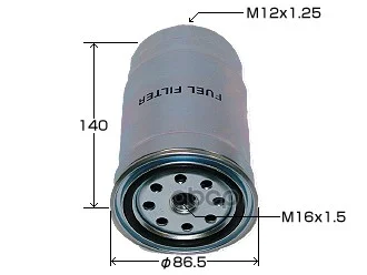 Фильтр топливный H100,PORTER '09-,GRAND STAREX - изображение 1