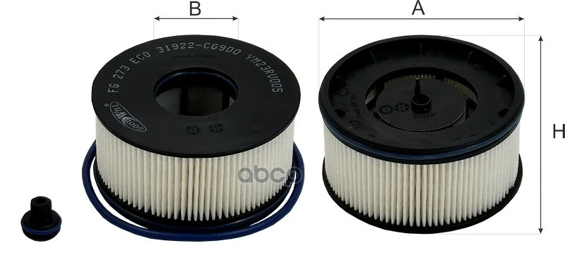Фильтр топливный FG273ECO Goodwill - миниатюра 2