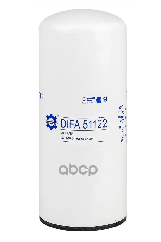 51122* Фильтр сменный для масла DIFA DIFA51122 - изображение 1