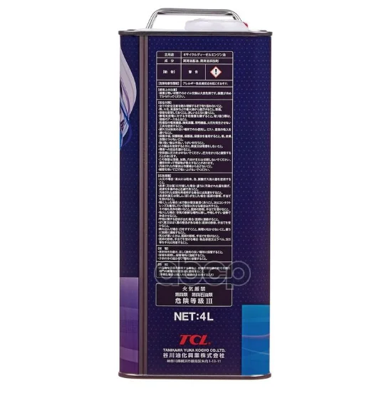 Масло моторное TCL Diesel DL-1 0W-30, 4л TCL - миниатюра 3