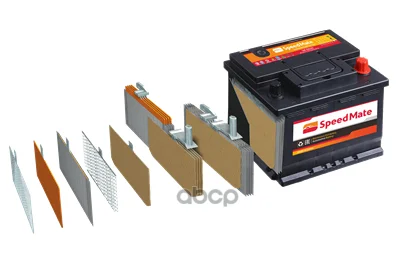 АКБ SPEEDMATE Premium 12V 72Ah 720A 278x175x175 - миниатюра 2