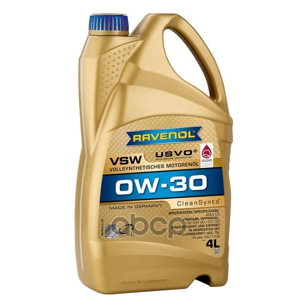 Ravenol VSW 0W30 4л. VW504/507 C3 Ravenol - изображение 1