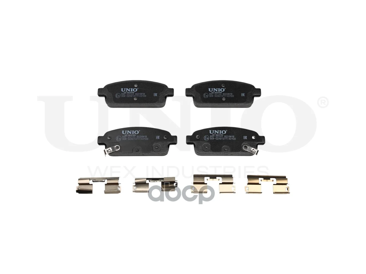 Колодки тормозные CHEVROLET CRUZE 09- задн.диск. - миниатюра 2