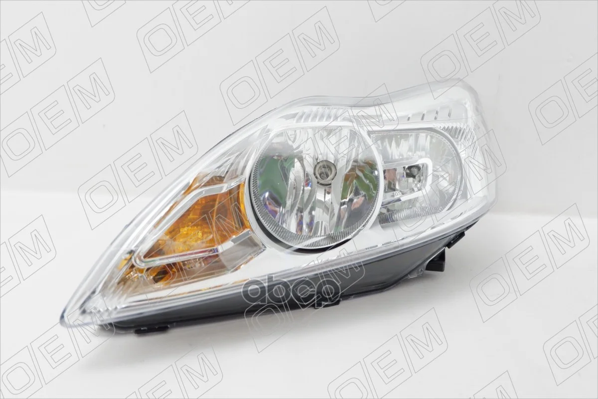 Фара левая Ford Focus 2 2008-2011, галоген, - миниатюра 2