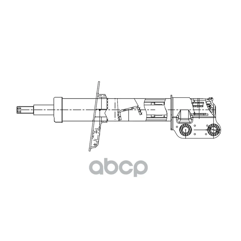 Снят, замена GY0383G / CYG-315-G Амортизатор | - изображение 1