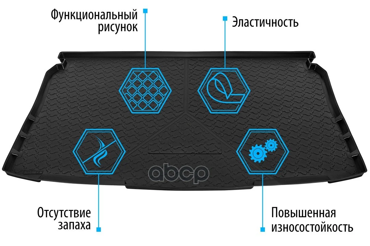 Коврик багажника JETOUR DASHING 20- 10601002 Rival - миниатюра 2