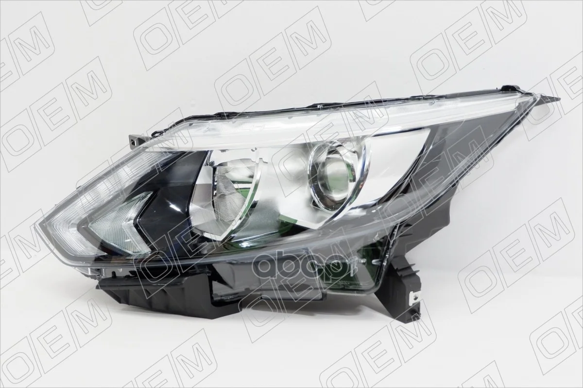 Фара левая Nissan Qashqai 2 j11 2014-2017, галоген - миниатюра 4
