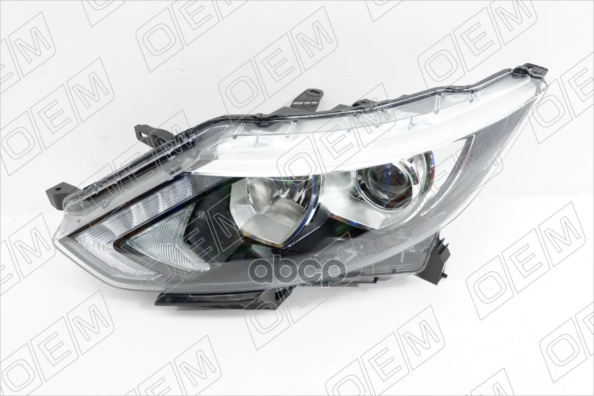 Фара левая Nissan Qashqai 2 j11 2014-2017, галоген - миниатюра 6