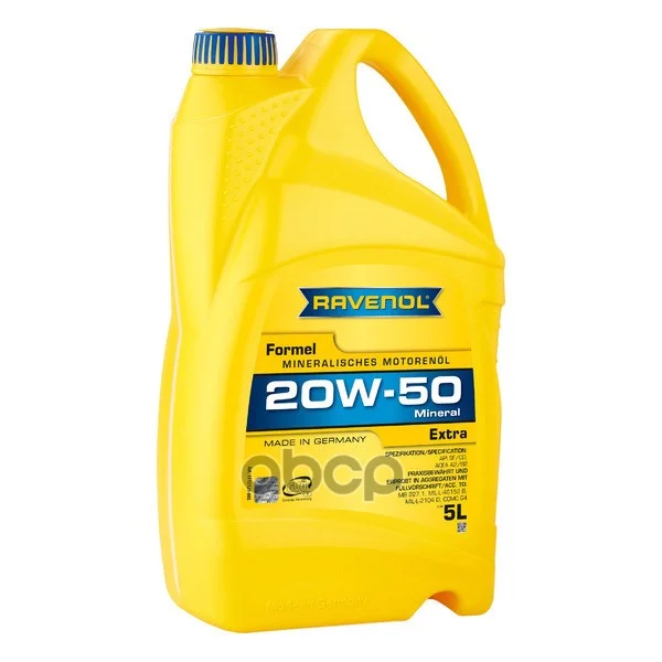 Ravenol 20w50 5л Ravenol - изображение 1