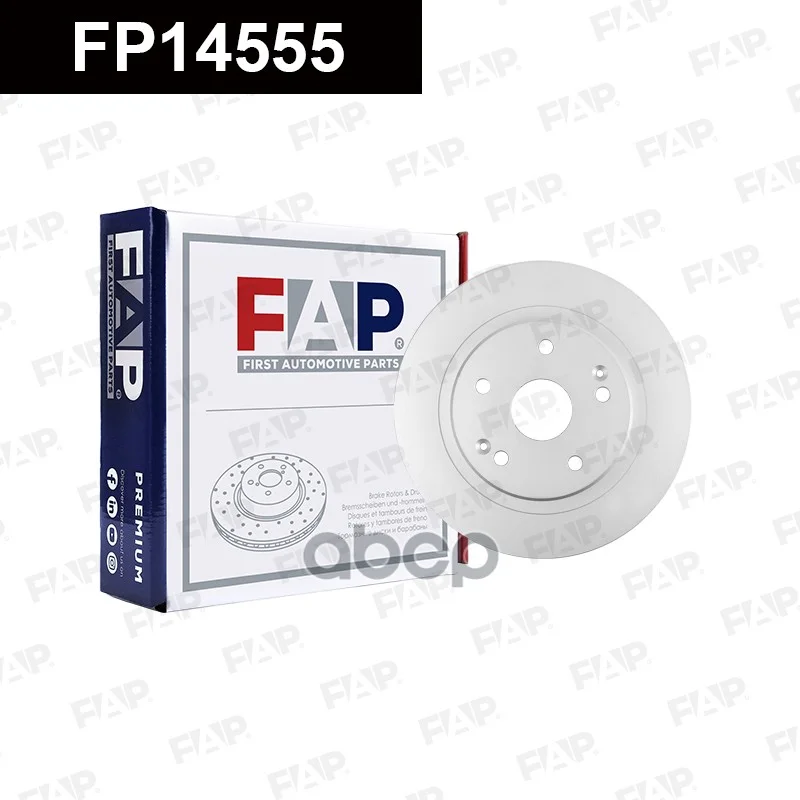 Диск тормозной GEELY COOLRAY FP14555 FAP - миниатюра 3