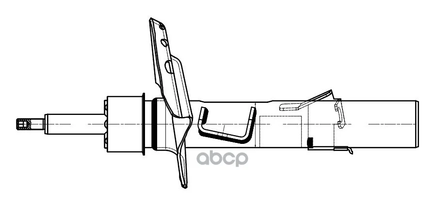 Амортизатор Volvo XC60 (08-) (стойка) пер. прав. - миниатюра 3