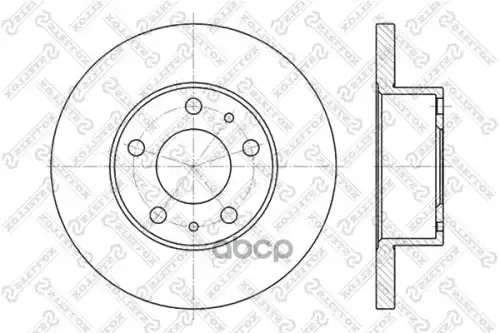 6020-9944-SX диск тормозной передний! Fiat Ducato,