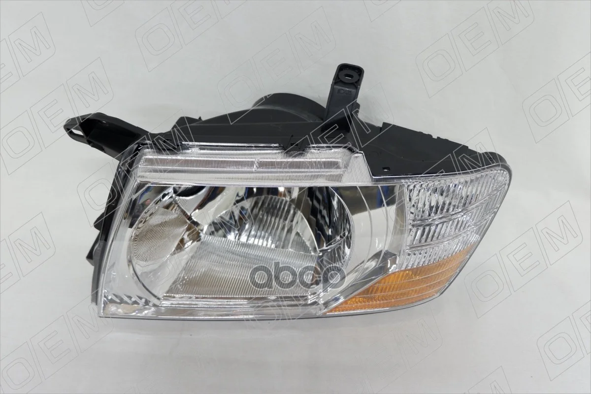 Фара левая Mitsubishi Pajero 3 (2000-2006) без - миниатюра 4