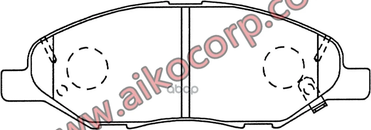 Колодки NISSAN Tiida, Cube, March, Note, Wingroad - изображение 1