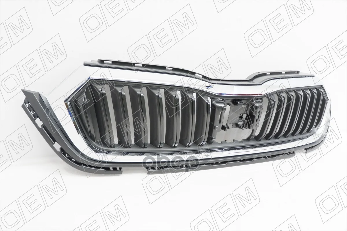 Решетка радиатора Skoda Octavia 4 A8 (2020-нв) - миниатюра 2