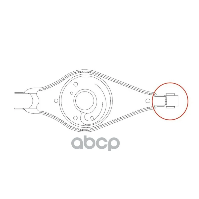 Сайлентблок Mazda 6 07-12 / Atenza 07-12 GV0718 - миниатюра 2