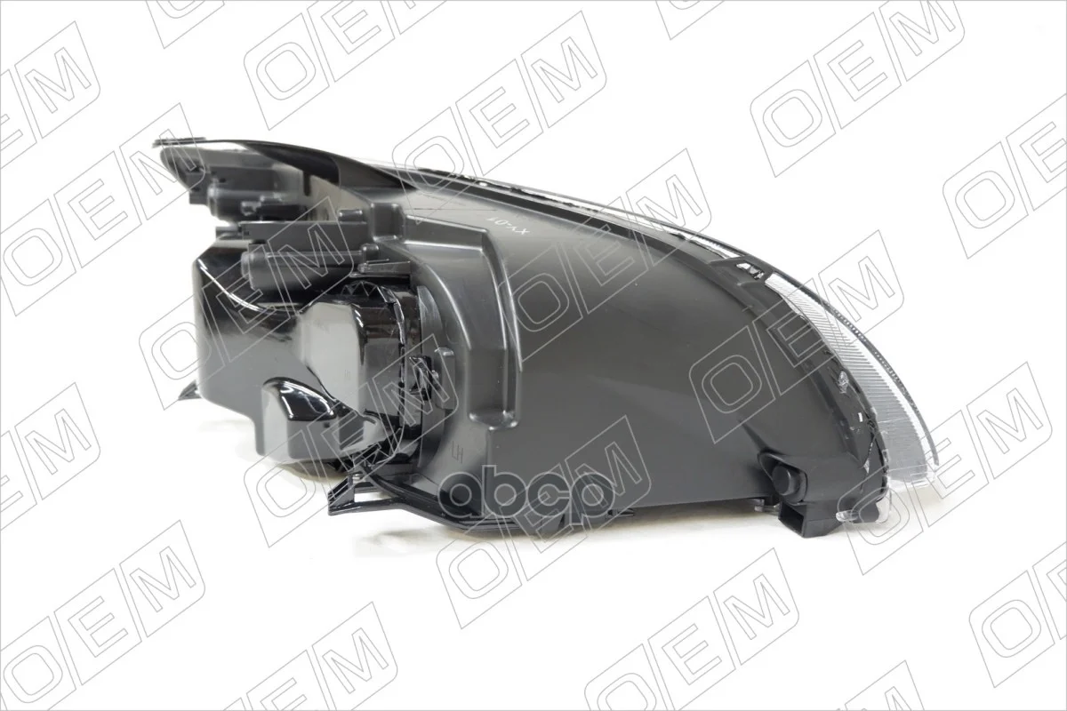 Фара левая Ford Focus 2 2004-2008, галоген, черная - миниатюра 8