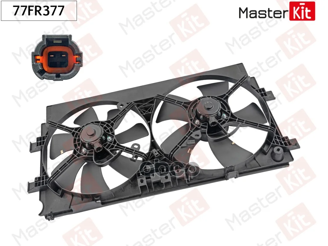 Вентилятор охлаждения радиатора 77FR377 MasterKit - изображение 1