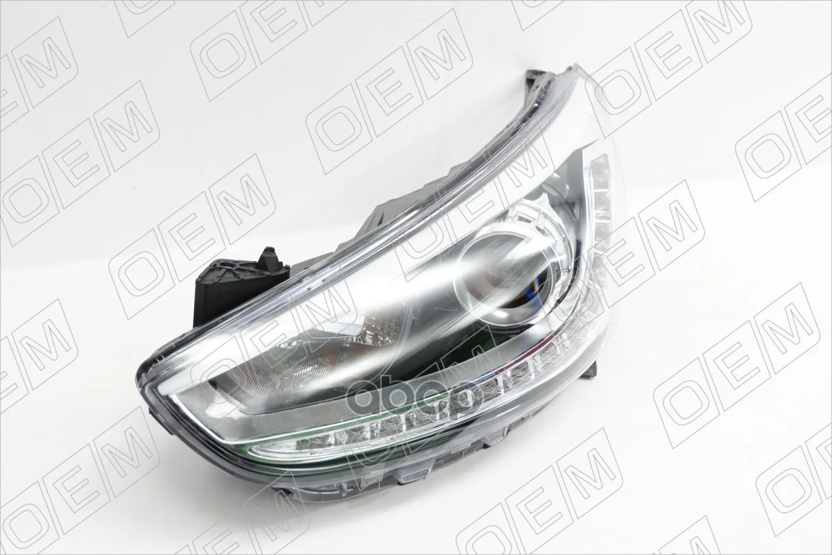 Фара левая Hyundai Solaris 1 2011-2014, - миниатюра 2