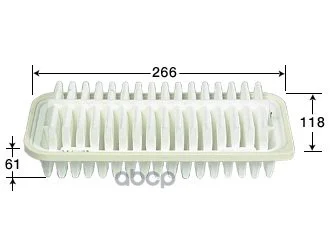 Фильтр воздушный 1ND-TV A1007 VIC - изображение 1