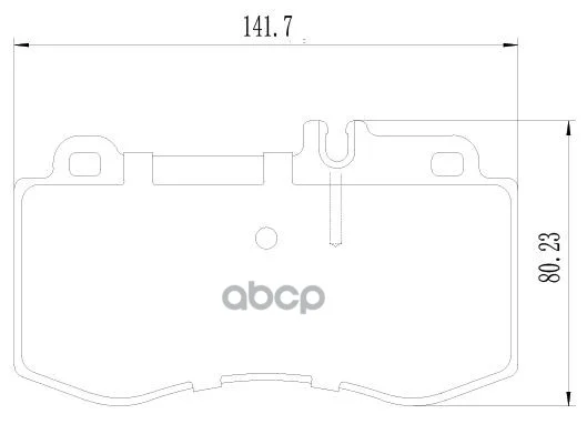 Колодки тормозные MB E(W212) диск.перед. PF2412 - миниатюра 3