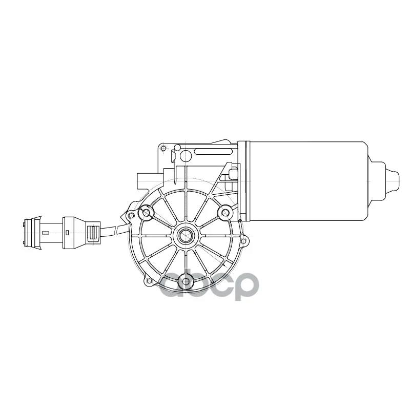 Мотор стеклоочистителя SHACMAN F2000/F3000 06- - изображение 1