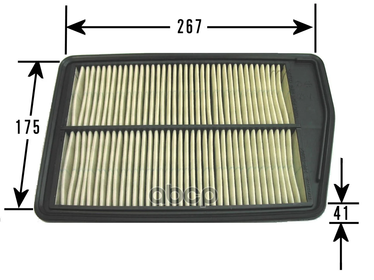 Фильтр воздушный K20A,K24A RG# '05- A885V VIC - изображение 1