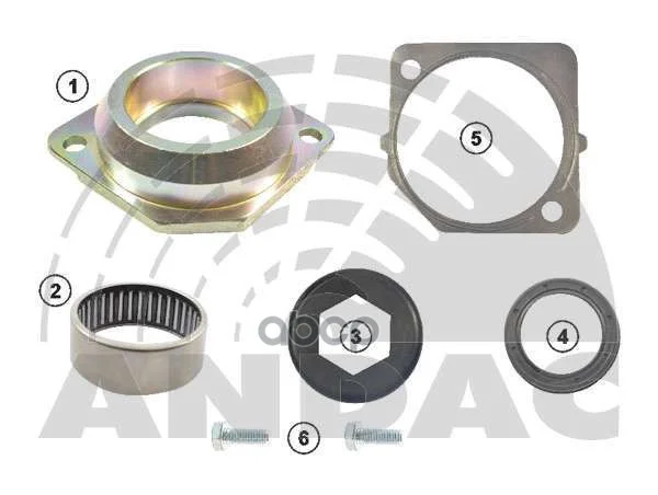 Ремкомплект суппорта (MERITOR DX225) 081020127 - изображение 1