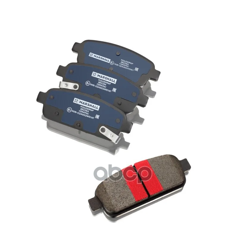 Колодки тормозные GM CRUZE задн. M2625096P - миниатюра 4