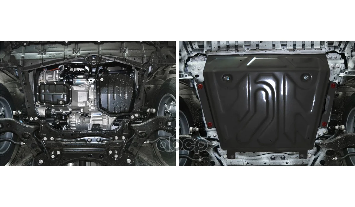 Защита картера и КПП TOYOTA RAV4 15- (крепеж - миниатюра 3
