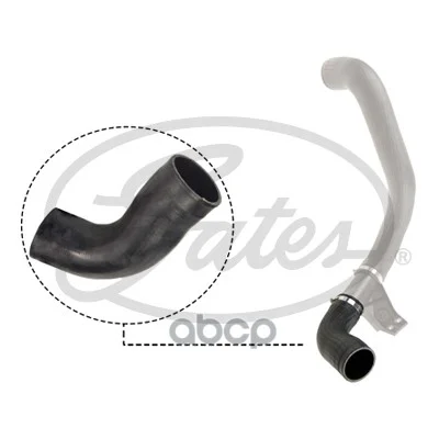 патрубок интеркулера! MB Sprinter all 95-06 090825 - изображение 1