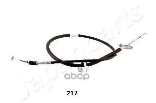 Трос ручного тормоза L BC217 Japanparts - миниатюра 2